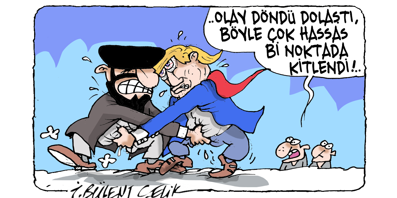 İ. Bülent Çelik'in 24 Mart 2026 tarihli karikatürü