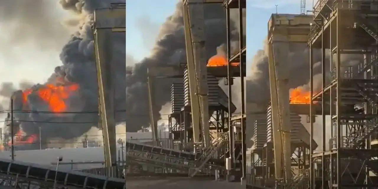 ABD'de petrol rafinerisinde büyük patlama!