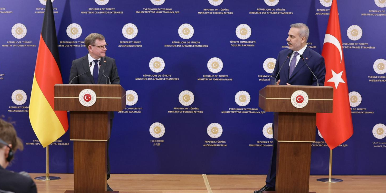 Hakan Fidan, Alman mevkidaşı David Wadephul ile görüştü