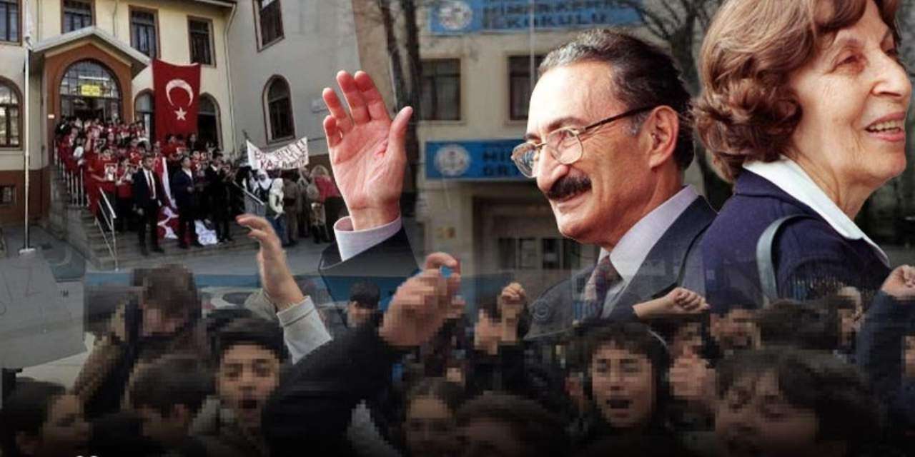 Bülent Ecevit'in okulunda veliler ve öğrenciler protestoya başladı