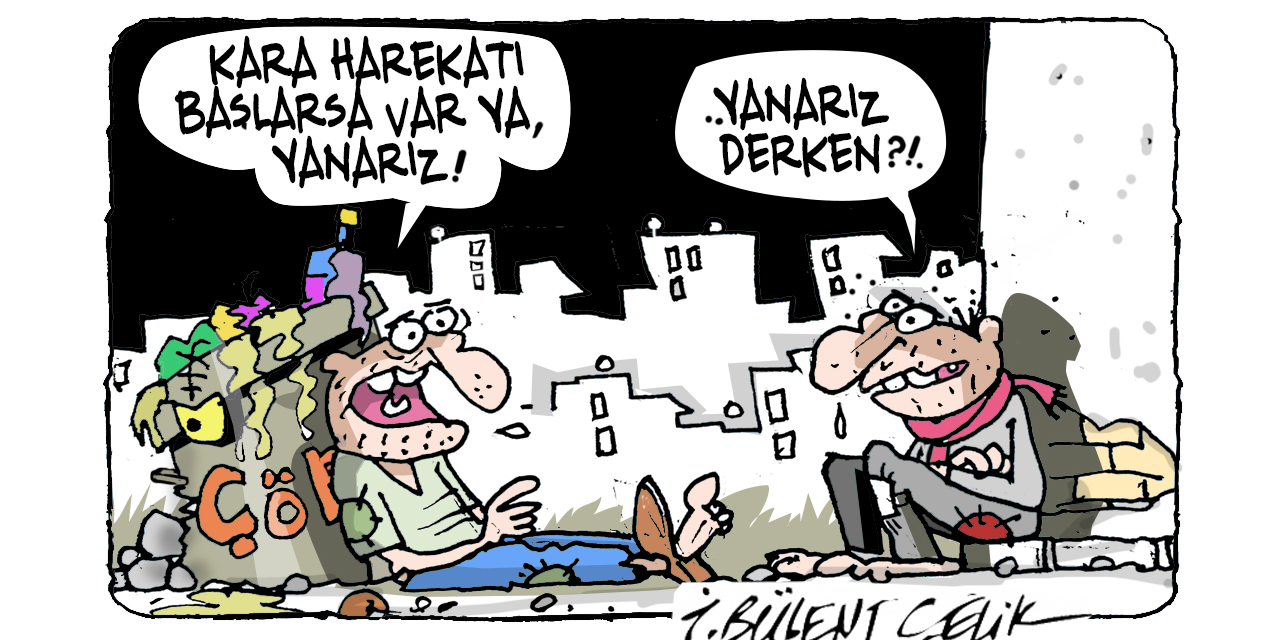 İ. Bülent Çelik'in 28 Mart 2026 tarihli karikatürü