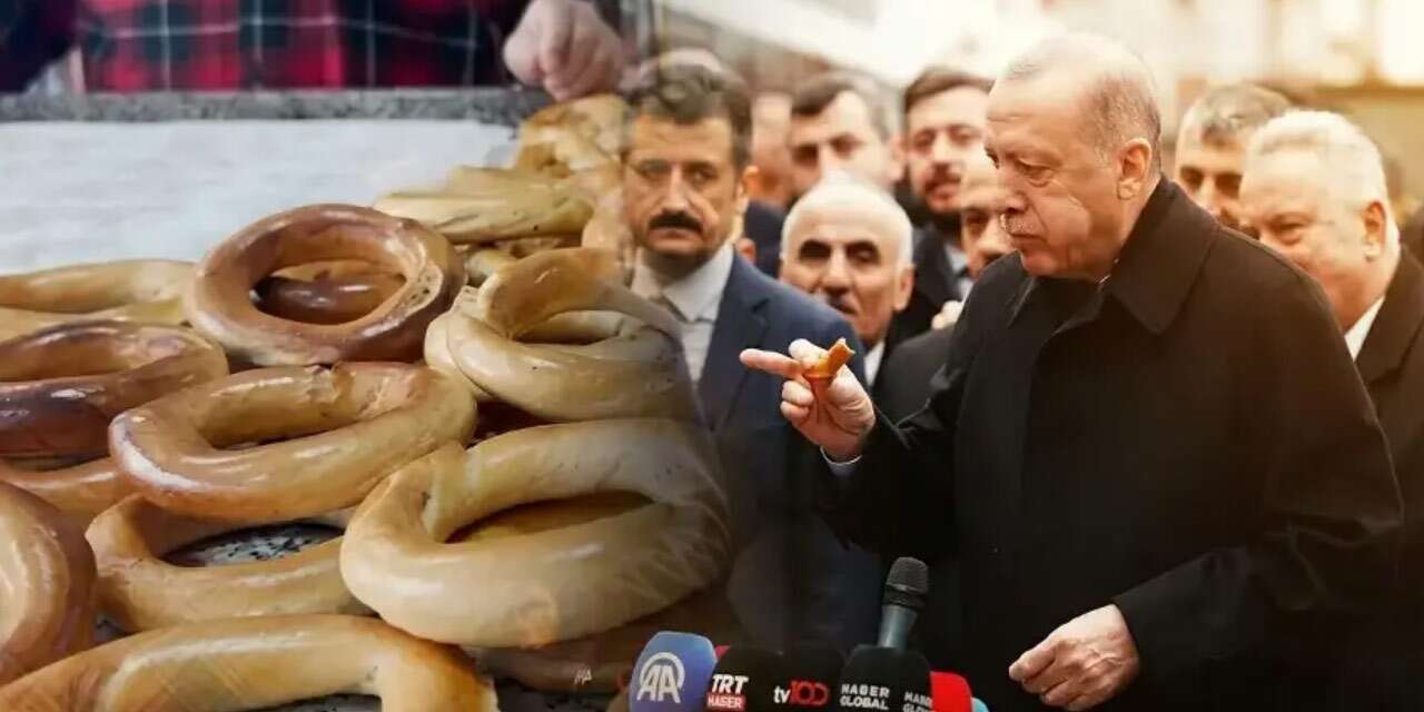 ‘Bu simit bizim simidimizdir’ diyen Erdoğan’a hemşehrilerinden yanıt