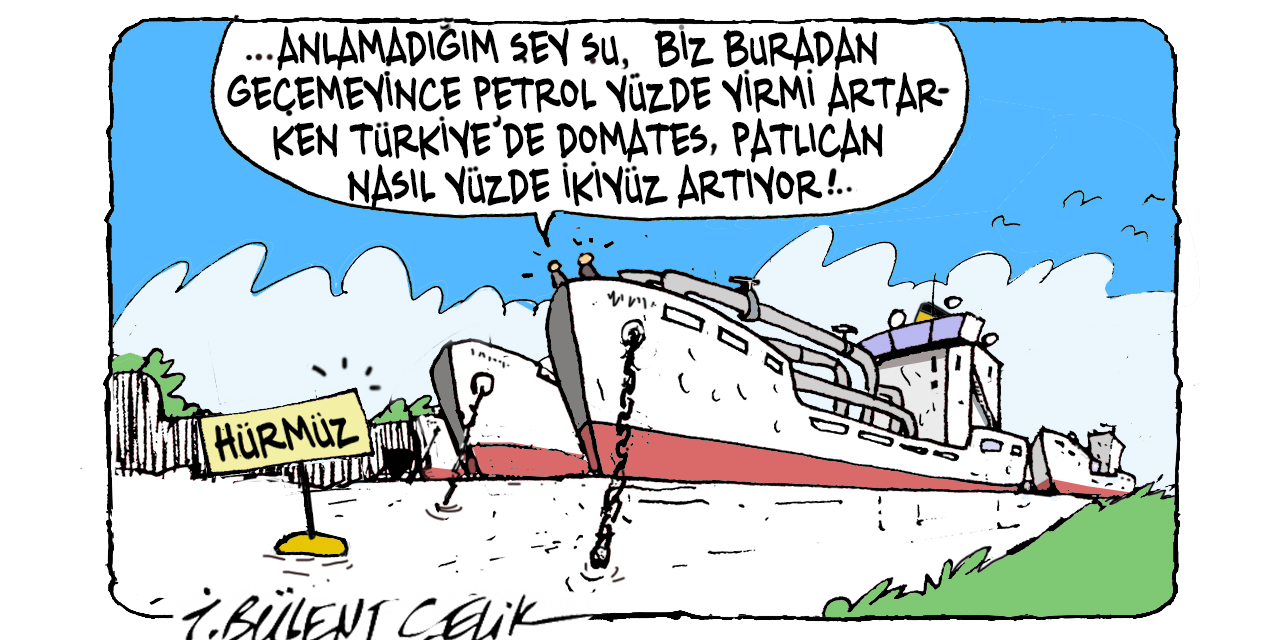 İ. Bülent Çelik'in 30 Mart 2026 tarihli karikatürü