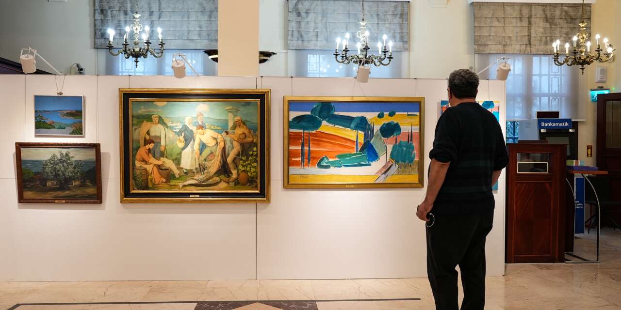 Anadolu sergileri Amasra’da: Kıyı yaşamı resimlerle anlatılıyor