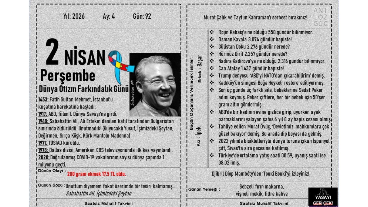 Dünya Otizm Farkındalık Günü