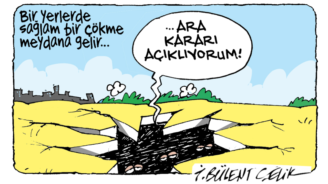 İ. Bülent Çelik'in 3 Nisan 2026 tarihli karikatürü