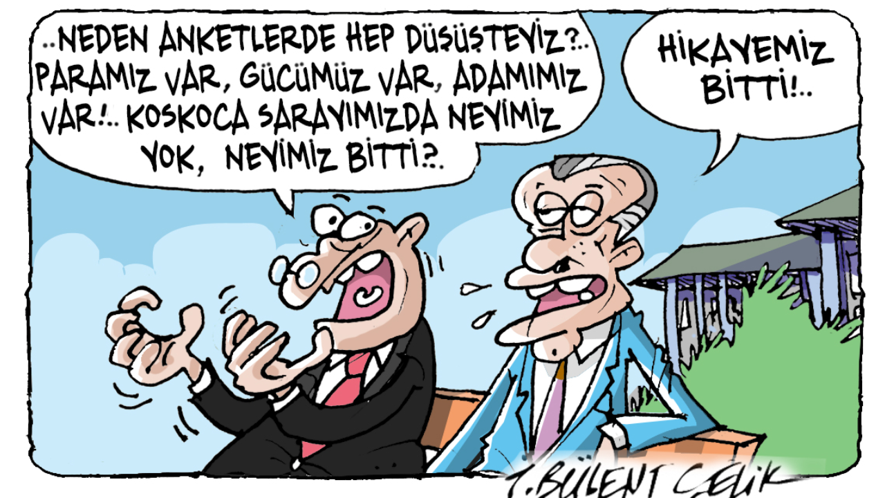İ. Bülent Çelik'in 4 Nisan 2026 tarihli karikatürü