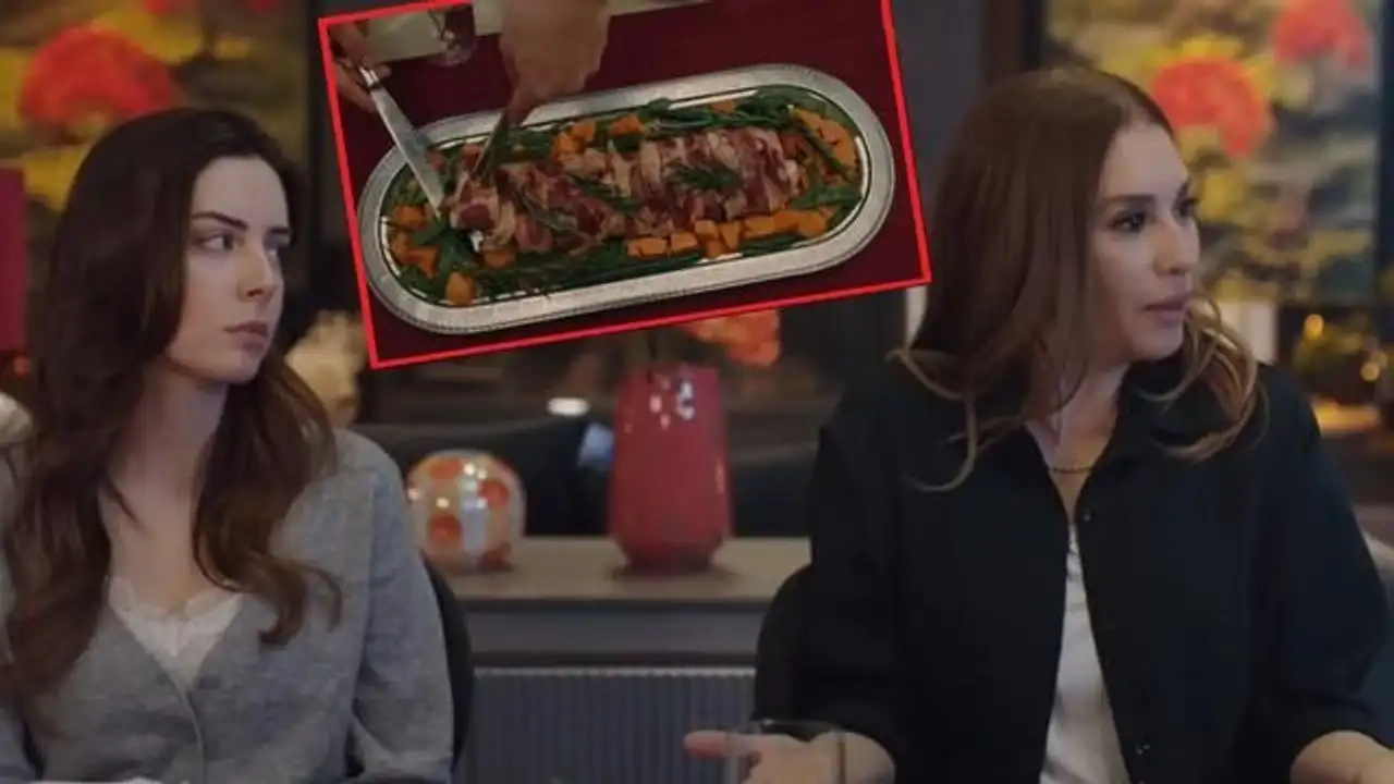 Kızılcık Şerbeti'nden ATV dizisine 'domuz eti' göndermesi