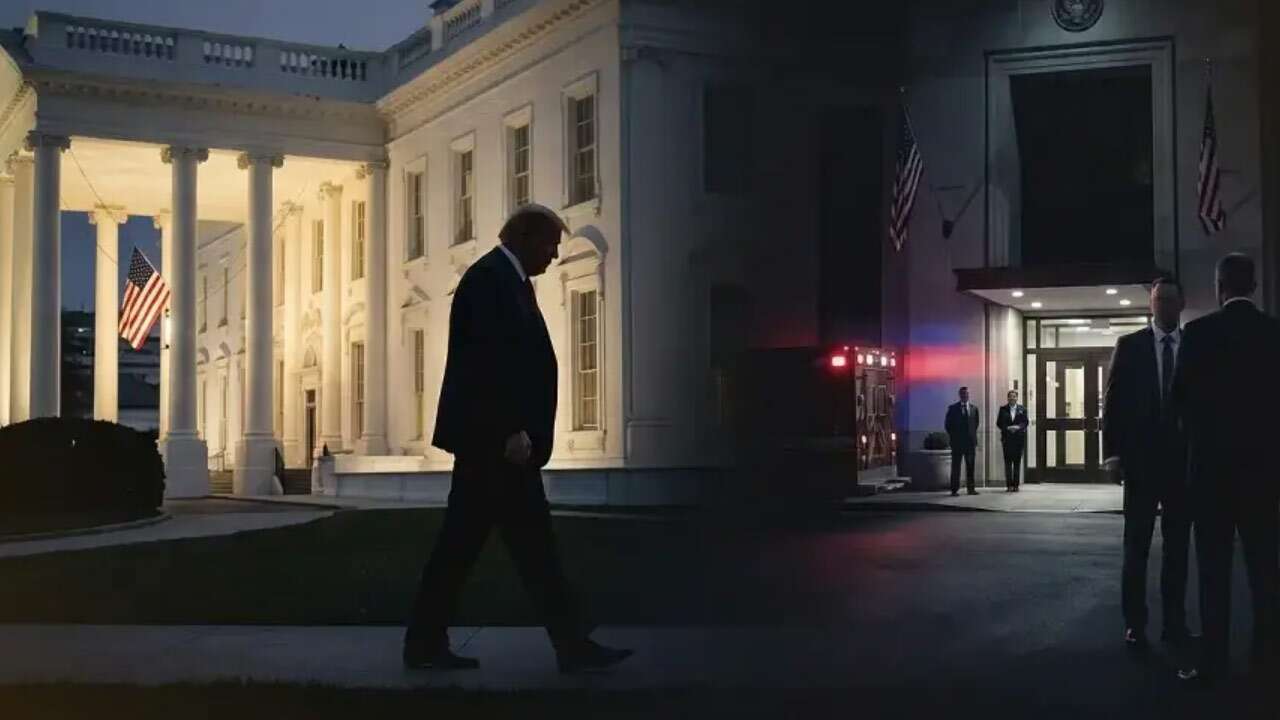 Trump ortadan kayboldu ve ‘hastaneye kaldırıldı’ tartışması başladı