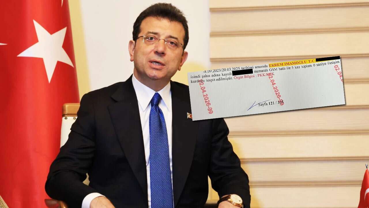Ekrem İmamoğlu için ‘Örgüt bilgisi: PKK’ notu!