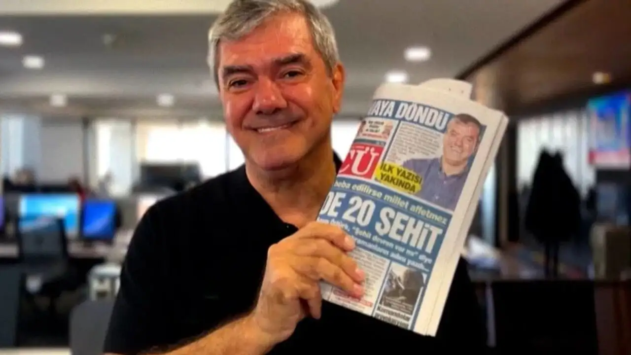 Programa katılmadı: Yılmaz Özdil'in istifa ettiği