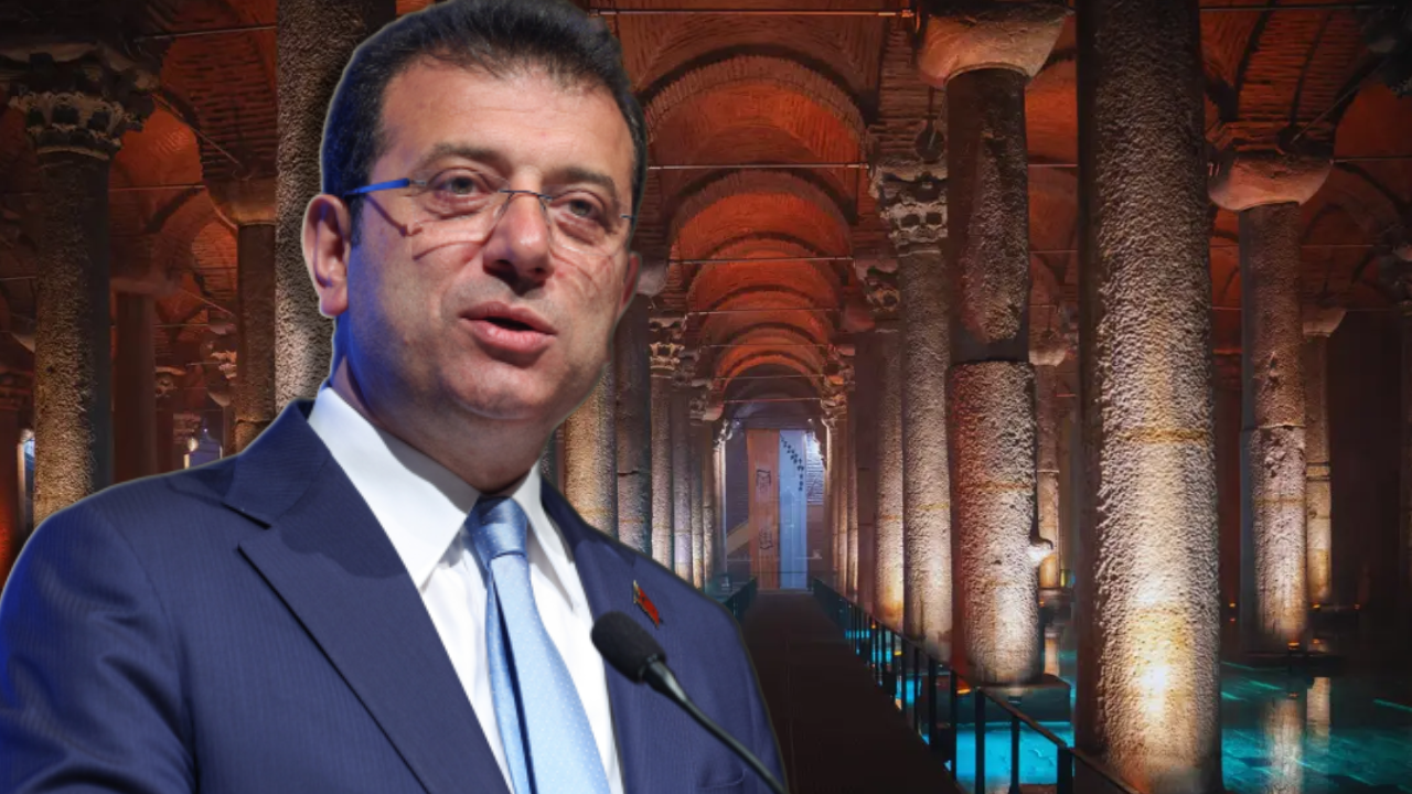 İmamoğlu'ndan 'Yerebatan Sarnıcı' tepkisi: 'Göz koydukları mülke çöküyorlar!'