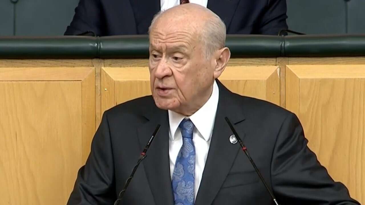 MHP lideri Bahçeli grup toplantısında konuştu
