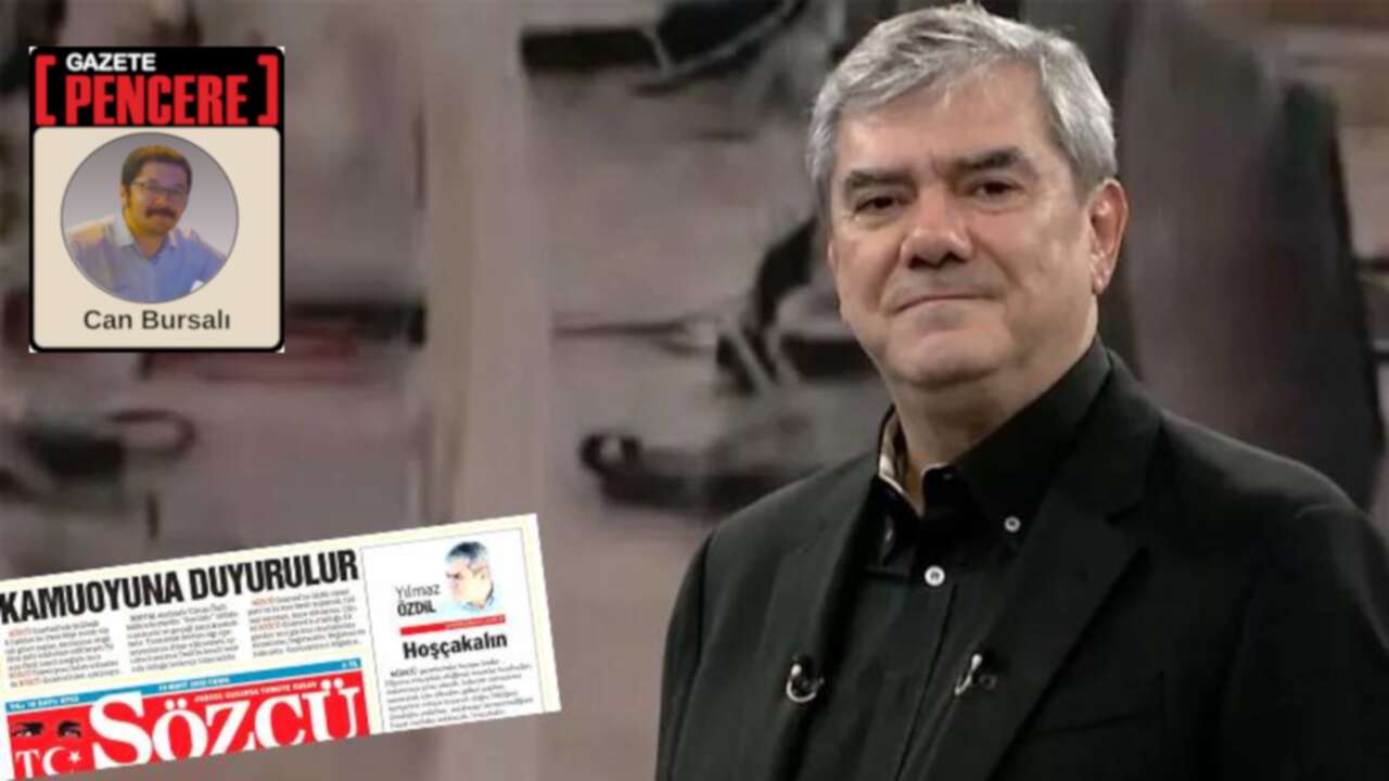 Sözcü Gazetesi'nde Özdil'i istifaya o manşet götürdü