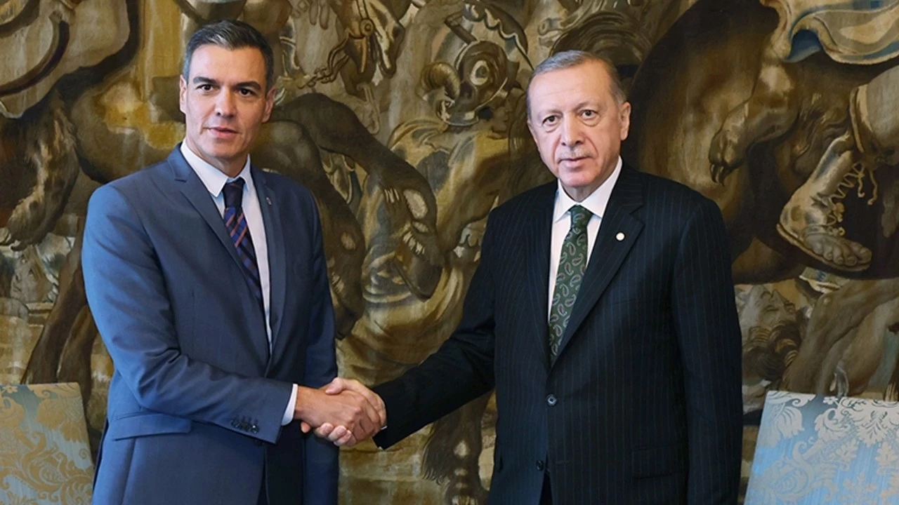 Cumhurbaşkanı Erdoğan, İspanya Başbakanı Sanchez ile görüştü