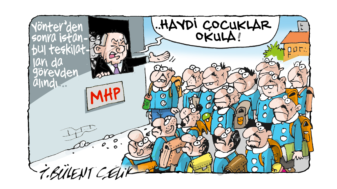İ. Bülent Çelik'in 8 Nisan 2026 tarihli karikatürü