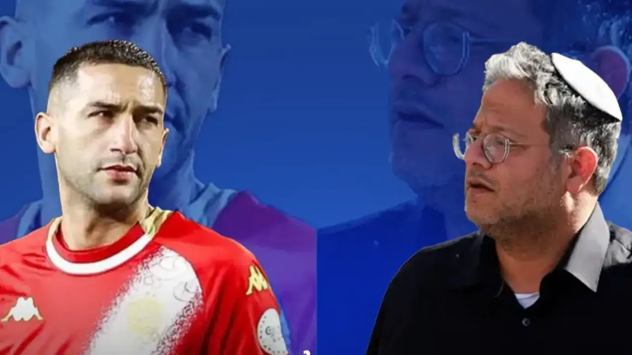 Ziyech ile İsrailli Bakan Ben-Gvir tartıştı: Irkçı sözler havada uçuştu!