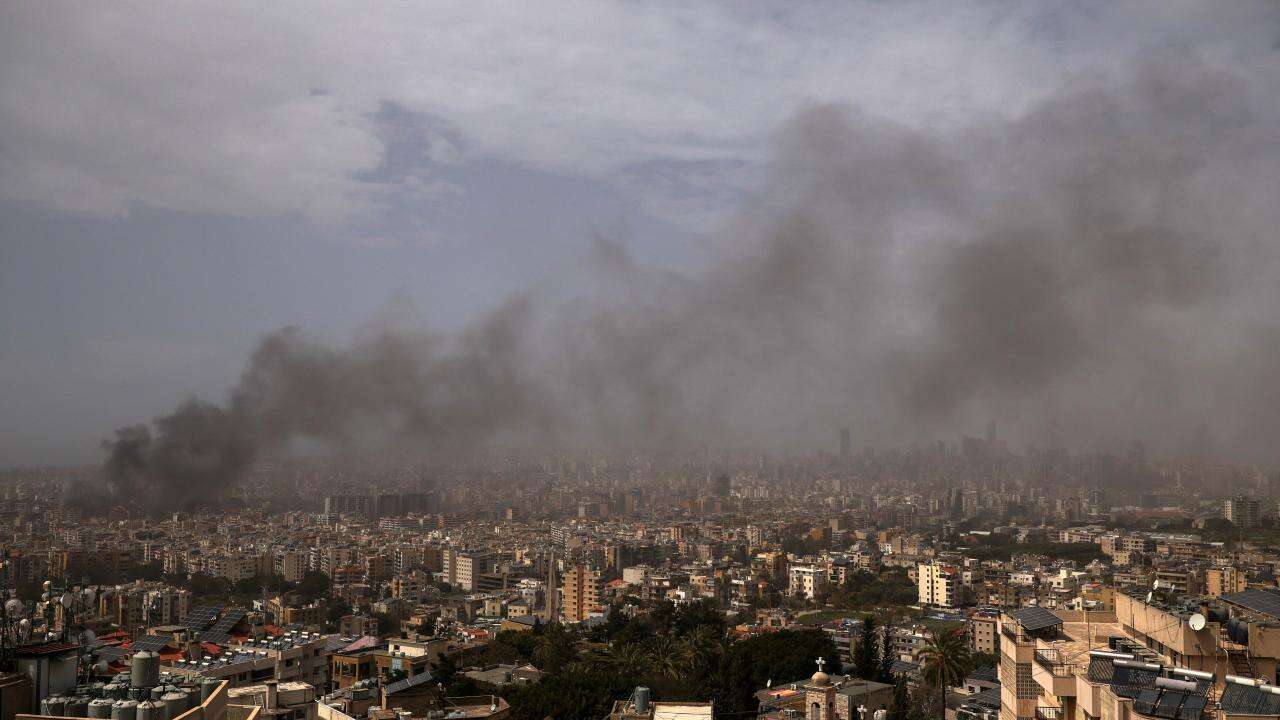 Beyrut'a şiddetli hava saldırıları