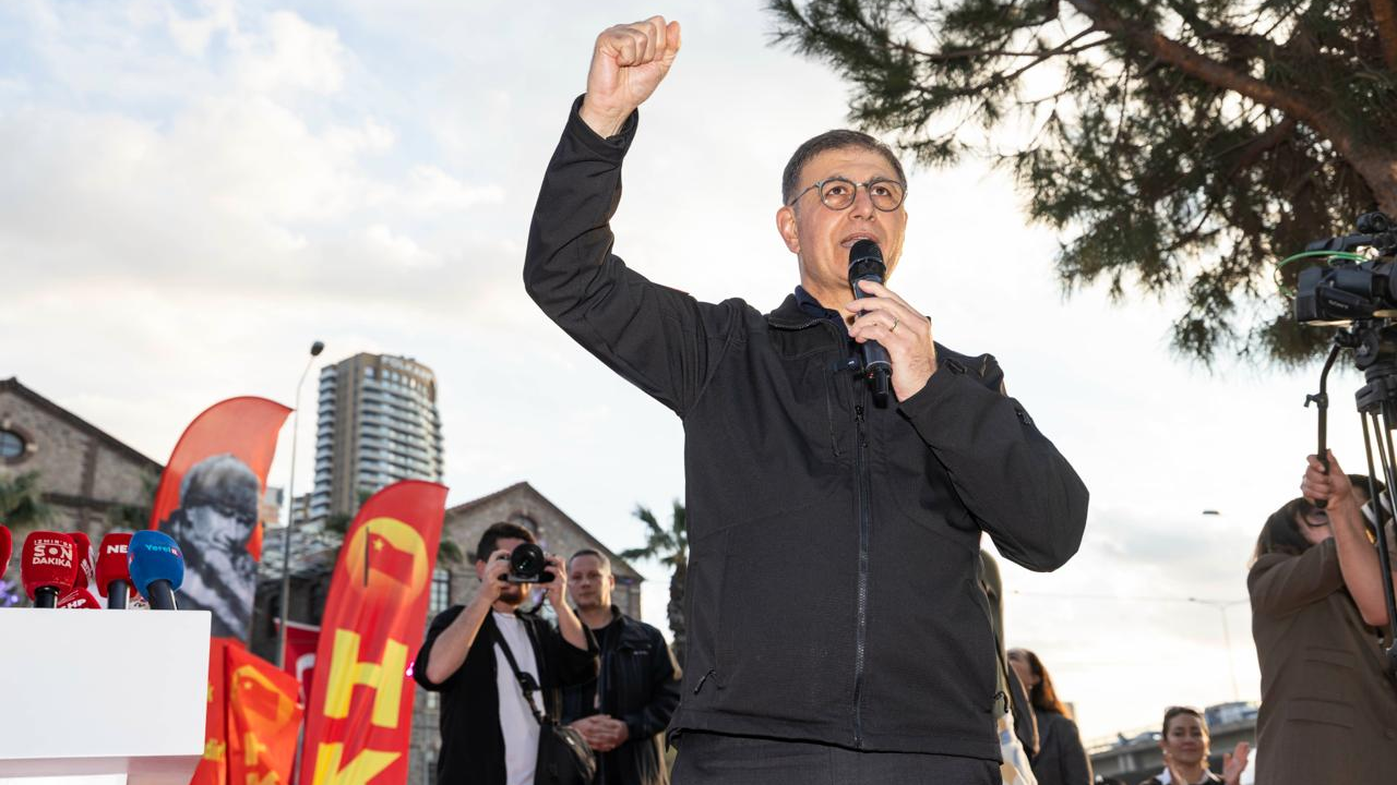 ‘Meslek Fabrikası’ nöbeti mitinge dönüştü: Cemil Tugay'dan 'Korkmuyorum, o binaya gireceğim!' resti