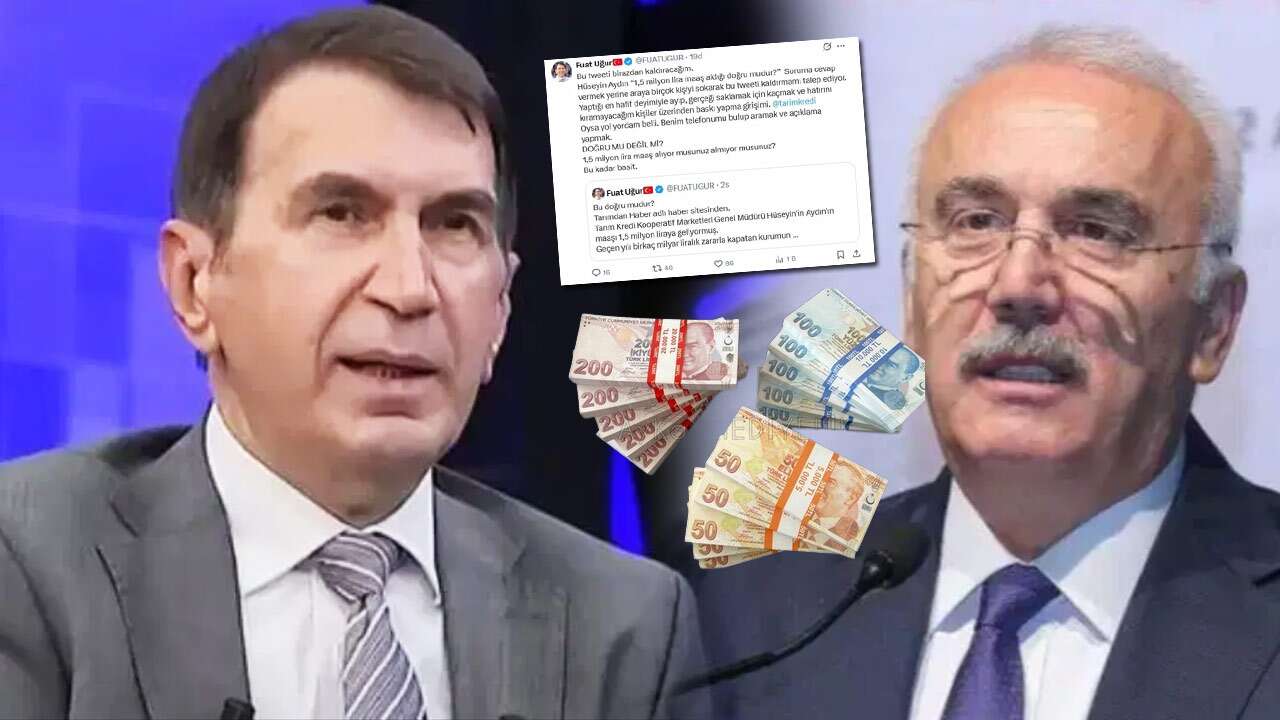 AK Parti’ye yakın Fuat Uğur’un 1,5 milyon TL’lik maaş tweeti araya hatırlı kişileri sokunca silindi!