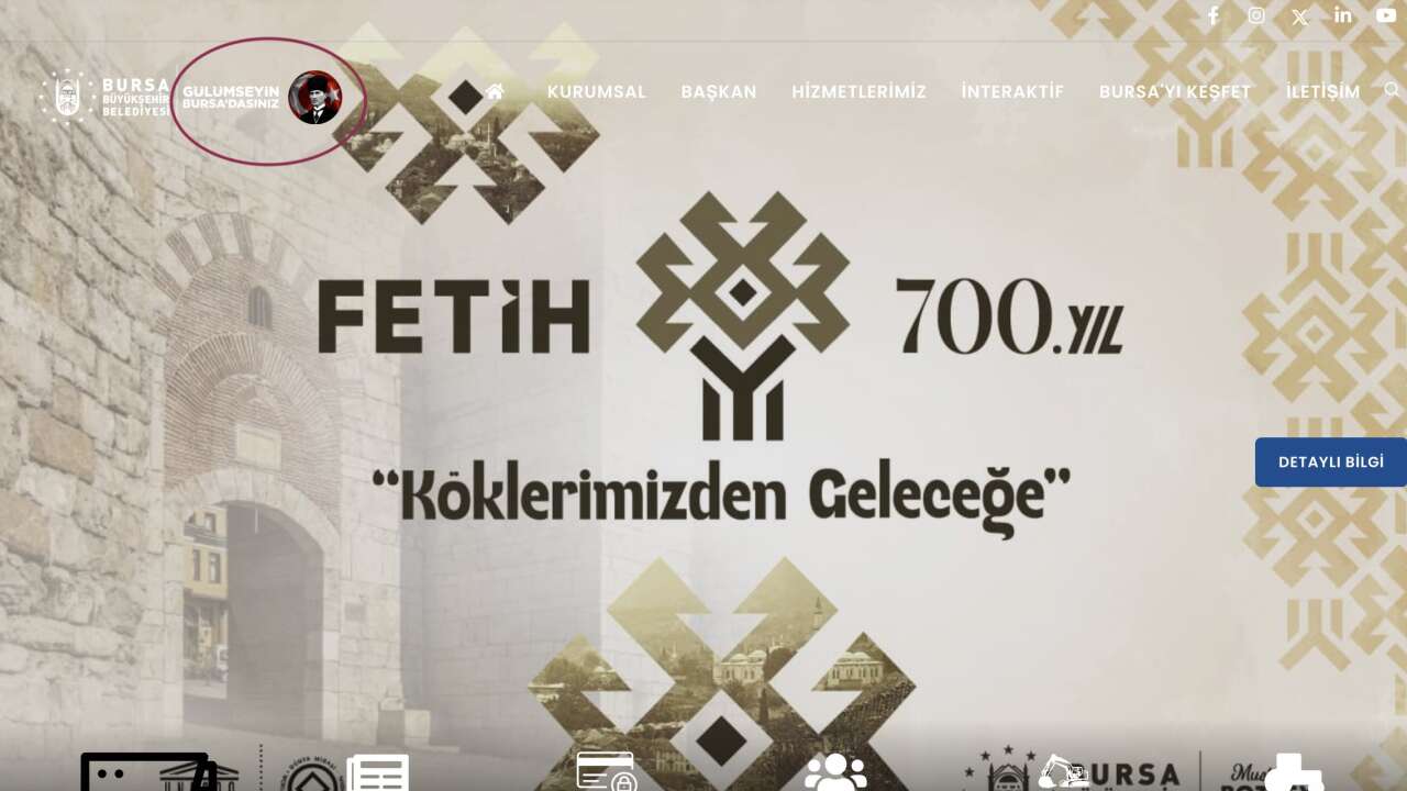 Bursa'da yeni seçilen AK Partili başkanvekilinin ilk icraatı: Siteden Atatürk görselini kaldırdı