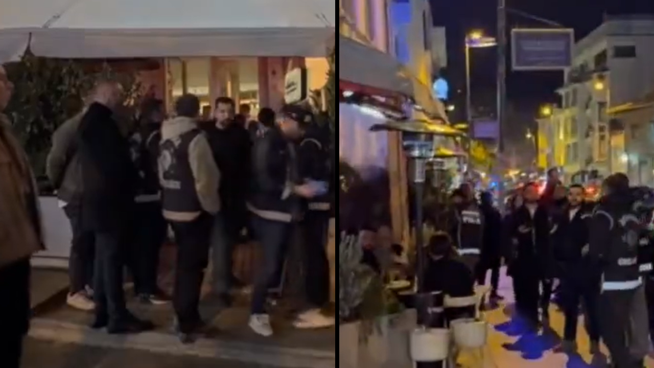 Bebek’te hareketli saatler: Ünlülerin uğrak yeri Lucca'ya narkotik baskını!