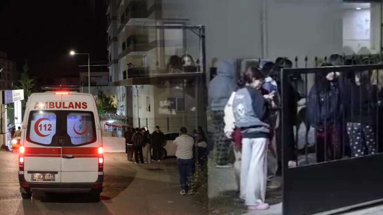 Öğrenci yurdunda 28 kişi hastanelik oldu