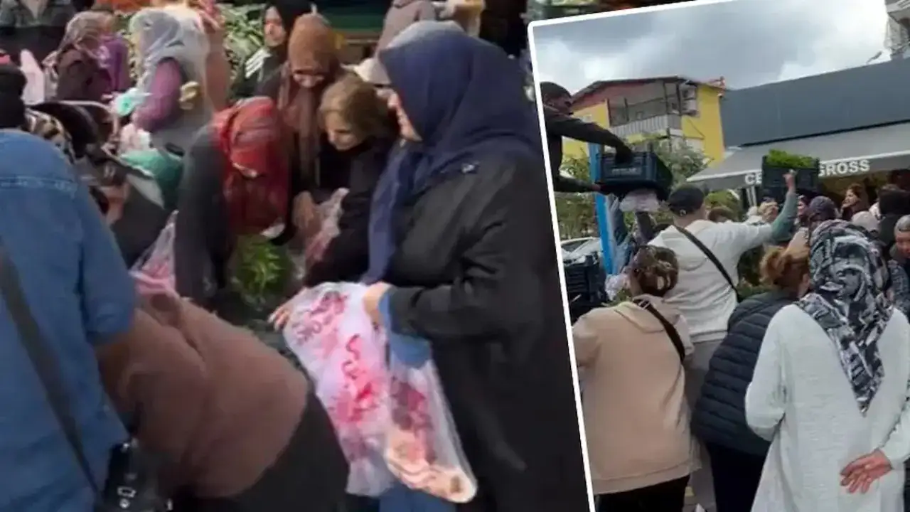 Halkın gündemi: Adana'da 1 TL'lik izdiham