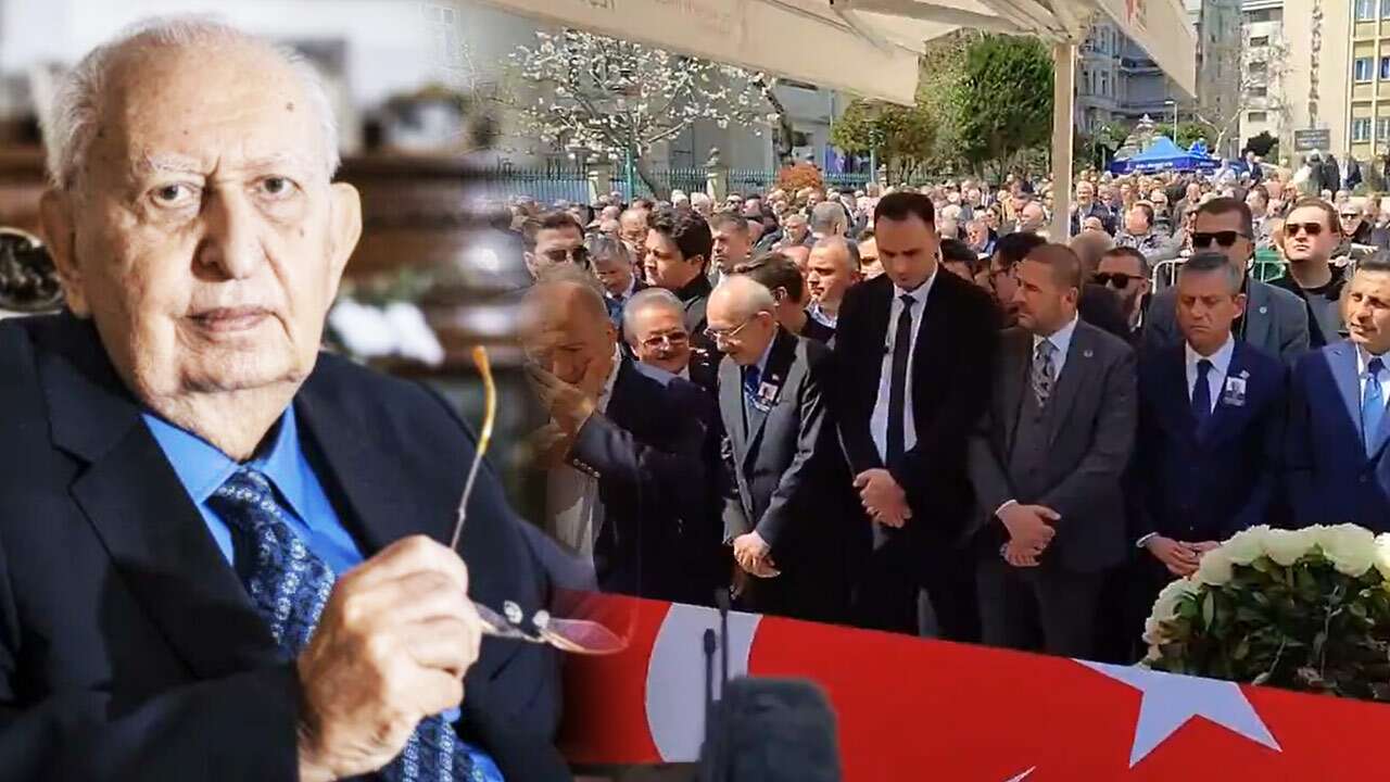 Eski TBMM Başkanı Hüsamettin Cindoruk’a son görev