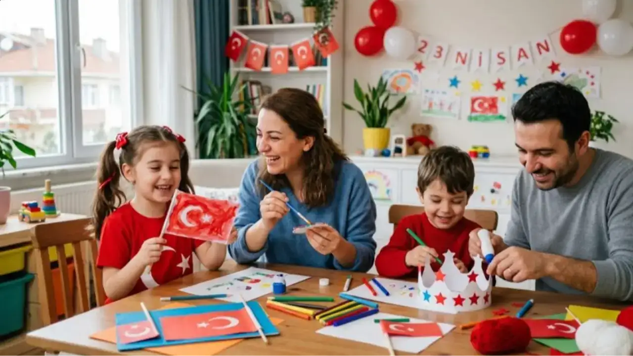 23 Nisan’da Çocuklarla Evde Ne Yapılır? Ailelere 5 Pratik Öneri