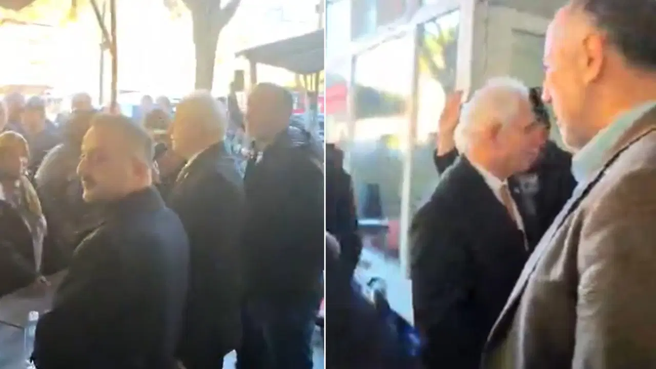 AK Partili Elmas maden sahasında yuhalandı: Mikrofon elinden alındı!