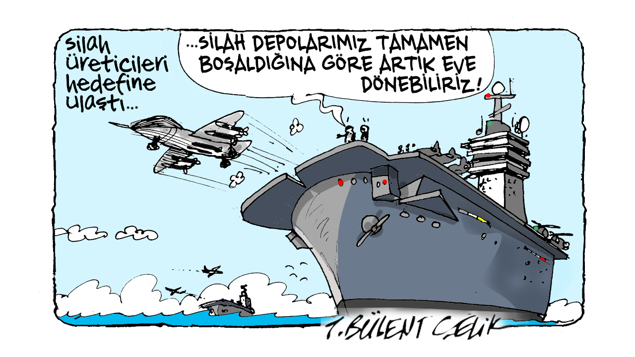 İ. Bülent Çelik'in 15 Nisan 2026 tarihli karikatürü