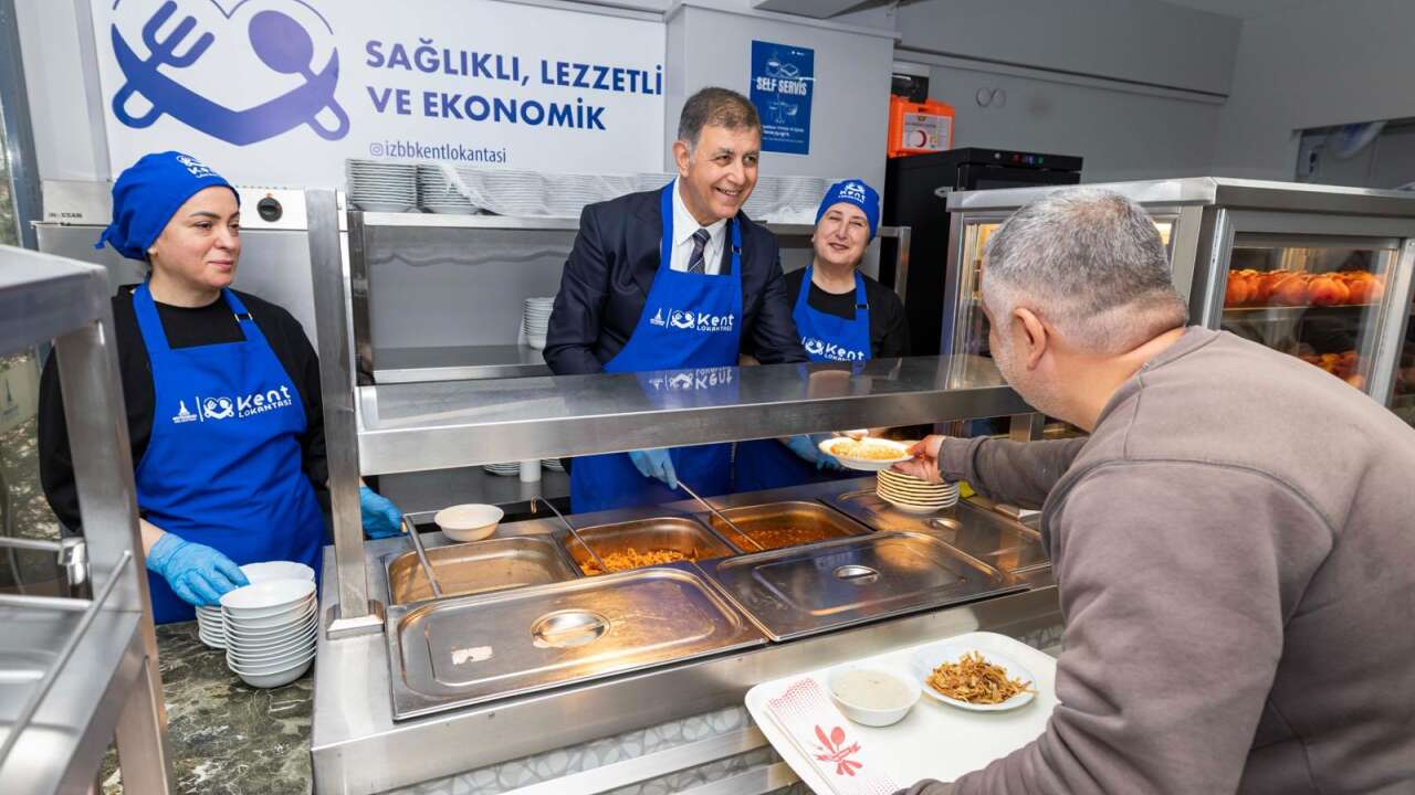 25 liraya dört çeşit yemek: Kent lokantası Yamanlar’da açıldı