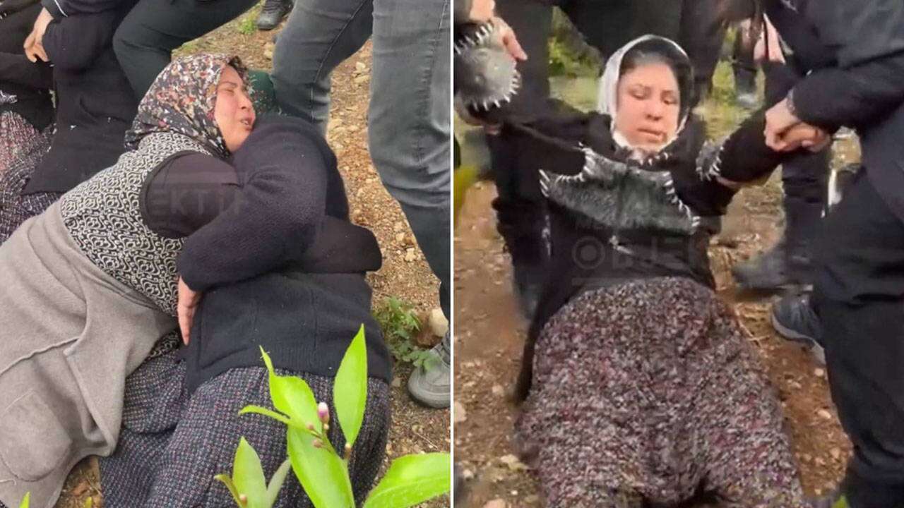 Mersin'de köylülerden bahçeleri için mücadele: Polis müdahale etti