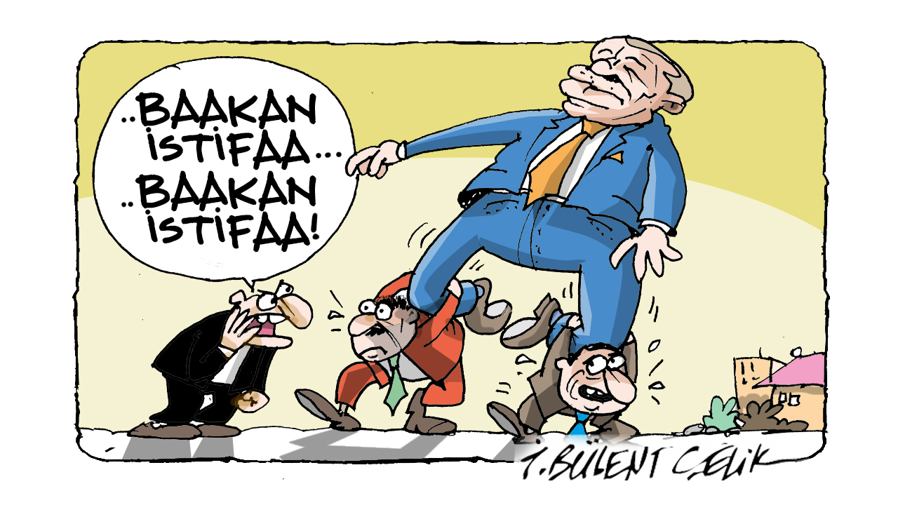 İ. Bülent Çelik'in 17 Nisan 2026 tarihli karikatürü