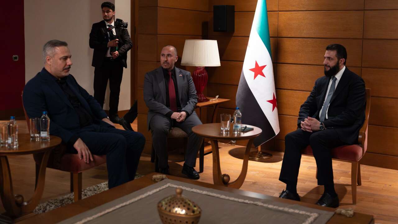 Suriye Cumhurbaşkanı Ahmed El Şara, Hakan Fidan'la görüştü