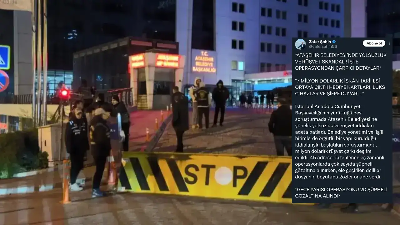 Talimatlı paylaşımlarda bugün: İktidar kalemşörleri Ataşehir'de aynı paylaşımları sıraladı