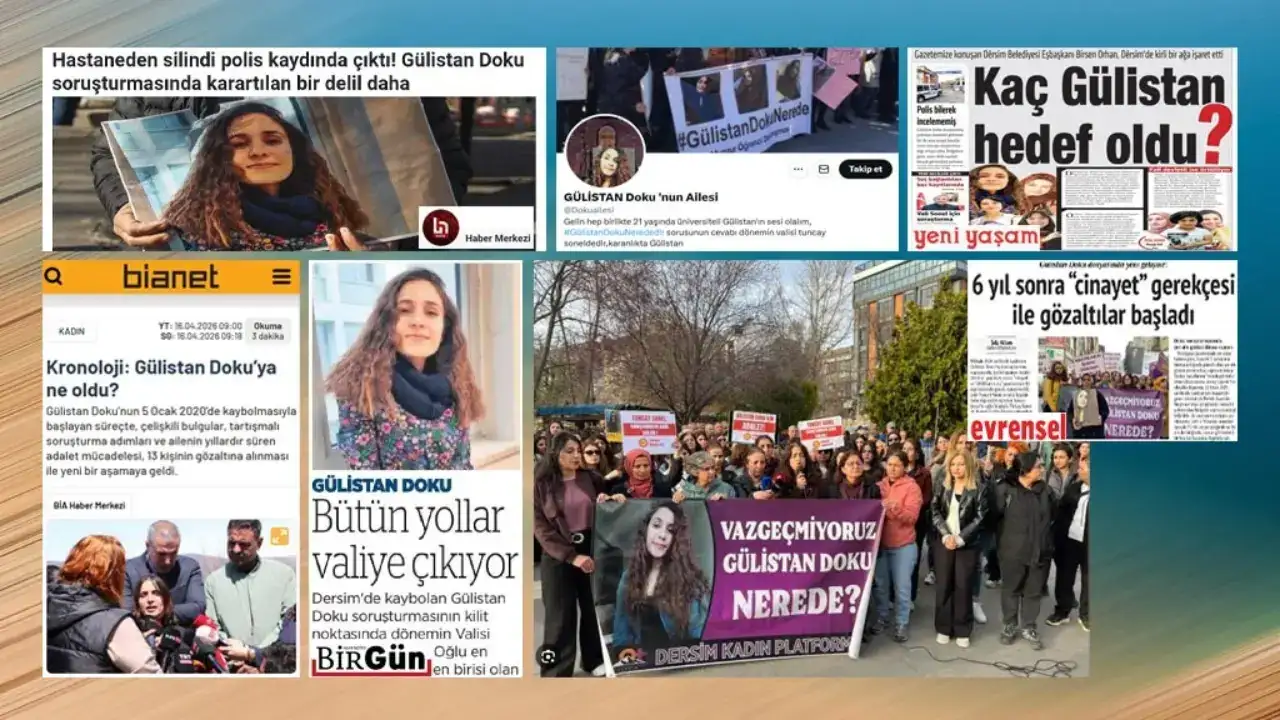 Gülistan Doku dosyası ve gazetecilik