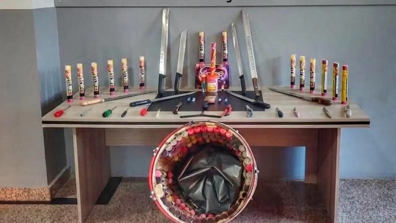 'Cephanelik' gibi deplasman otobüsü! 7 kişi hakkında işlem yapıldı