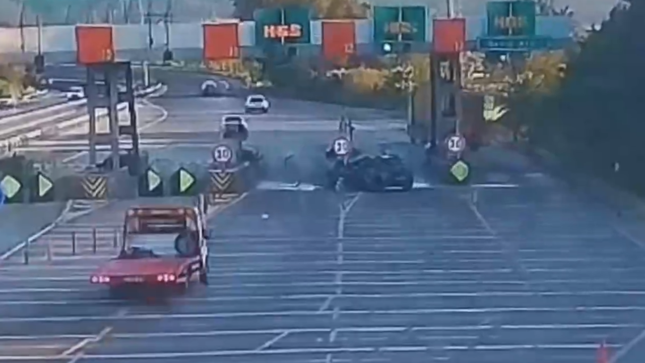 Doktor Beyza Nur Pürmüs'ün hayatını kaybettiği kazanın görüntüleri ortaya çıktı