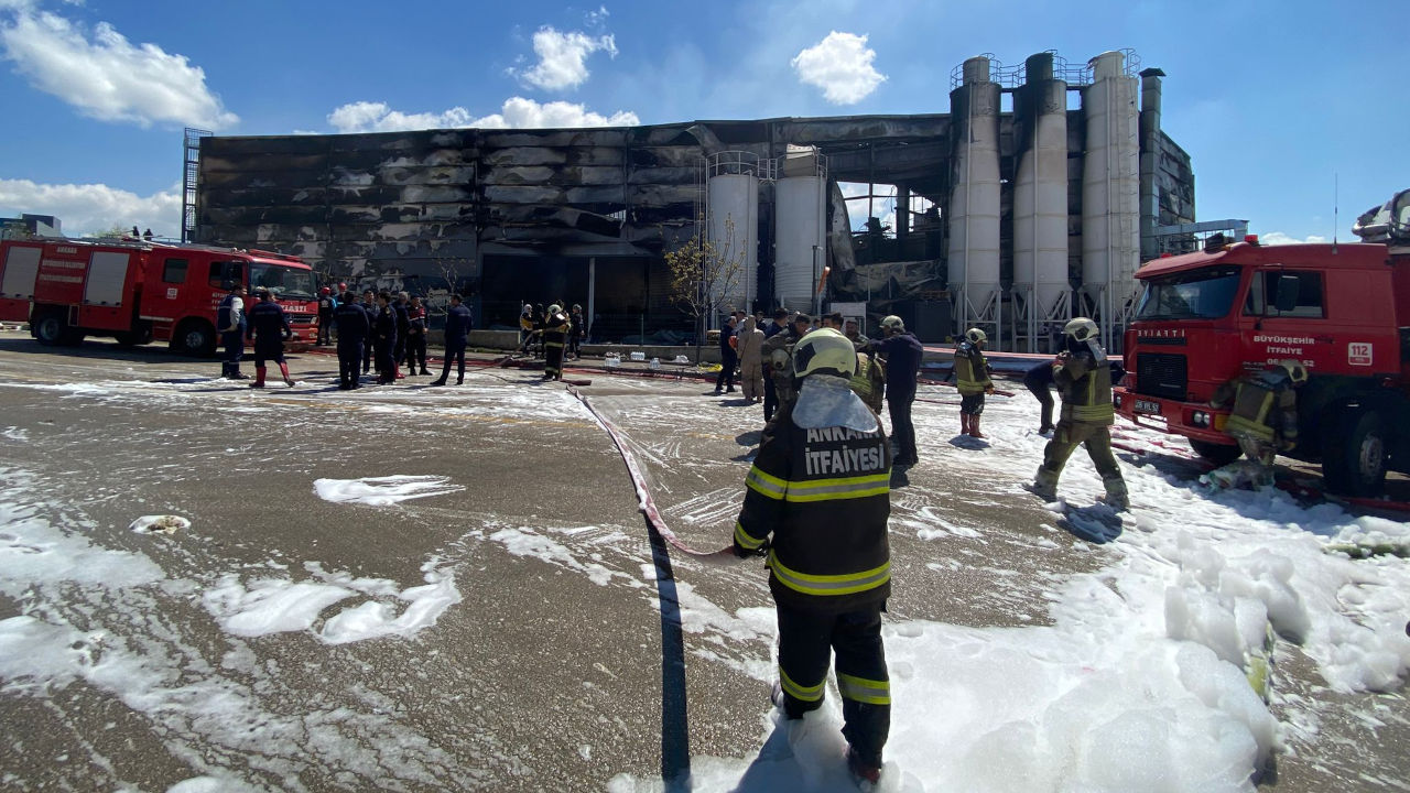 Sincan'daki fabrika yangınına ilişkin soruşturma başlatıldı