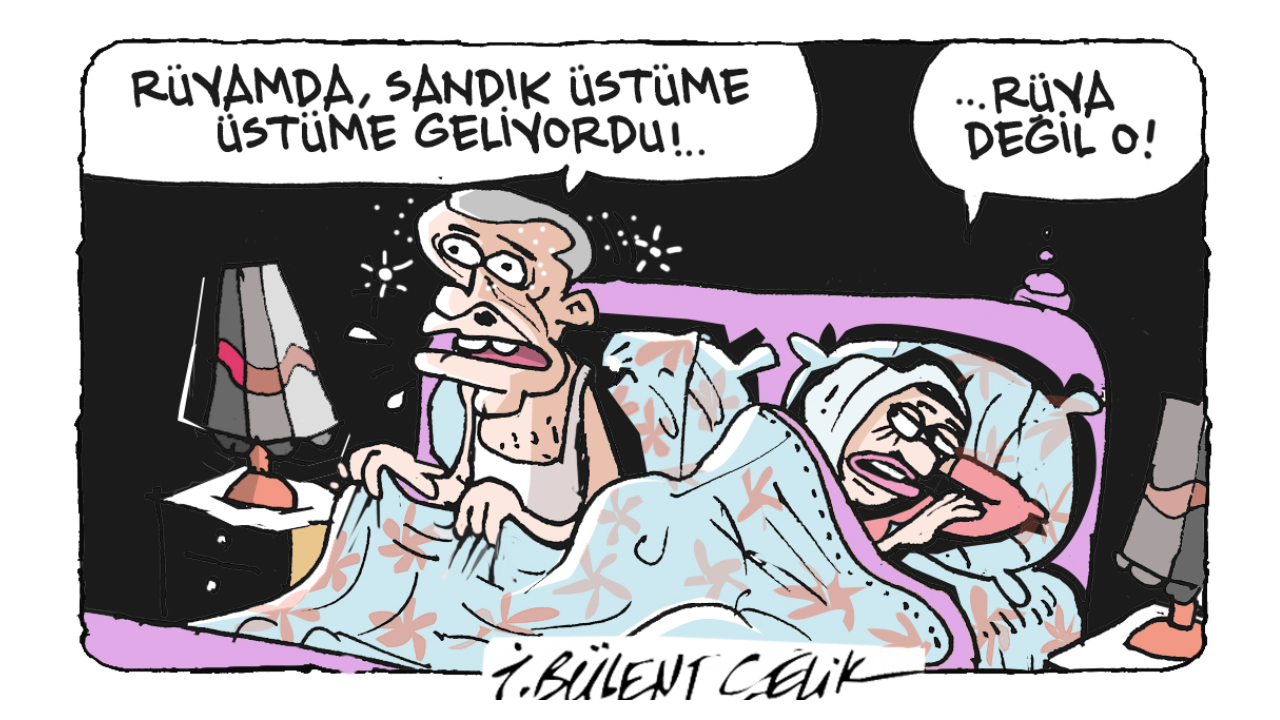 İ. Bülent Çelik'in 21 Nisan 2026 tarihli karikatürü