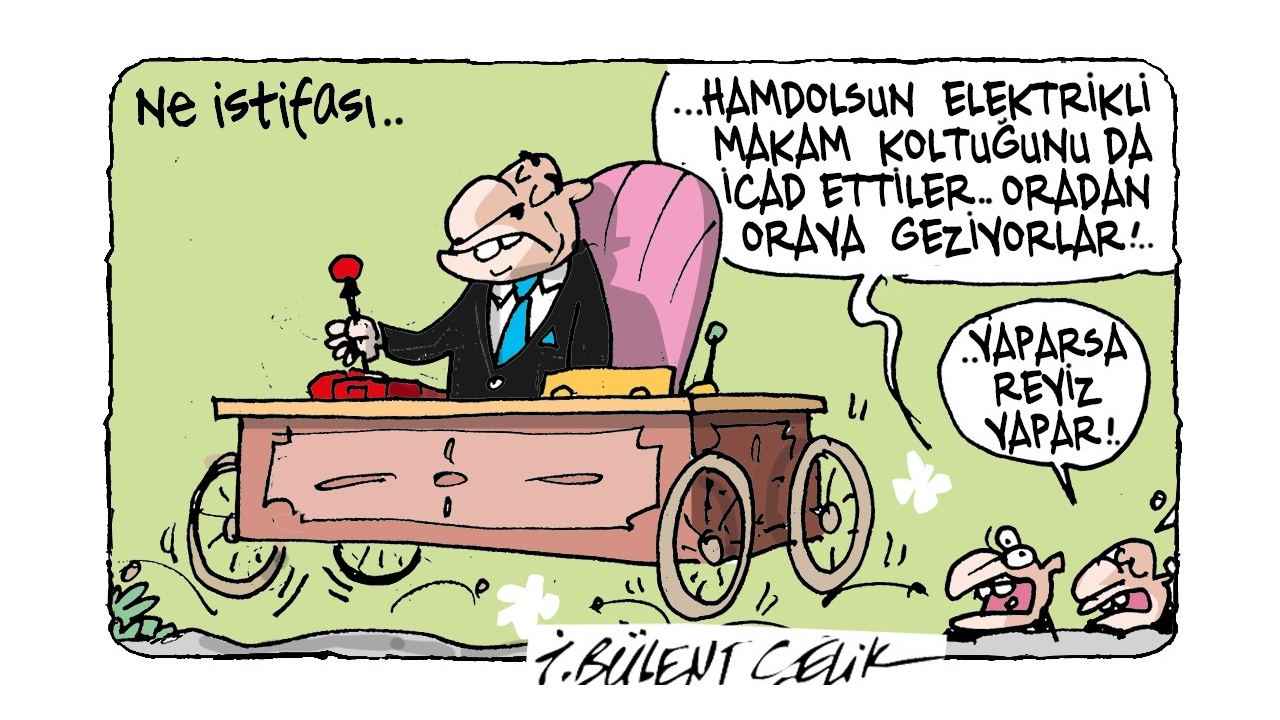 İ. Bülent Çelik'in 22 Nisan 2026 tarihli karikatürü