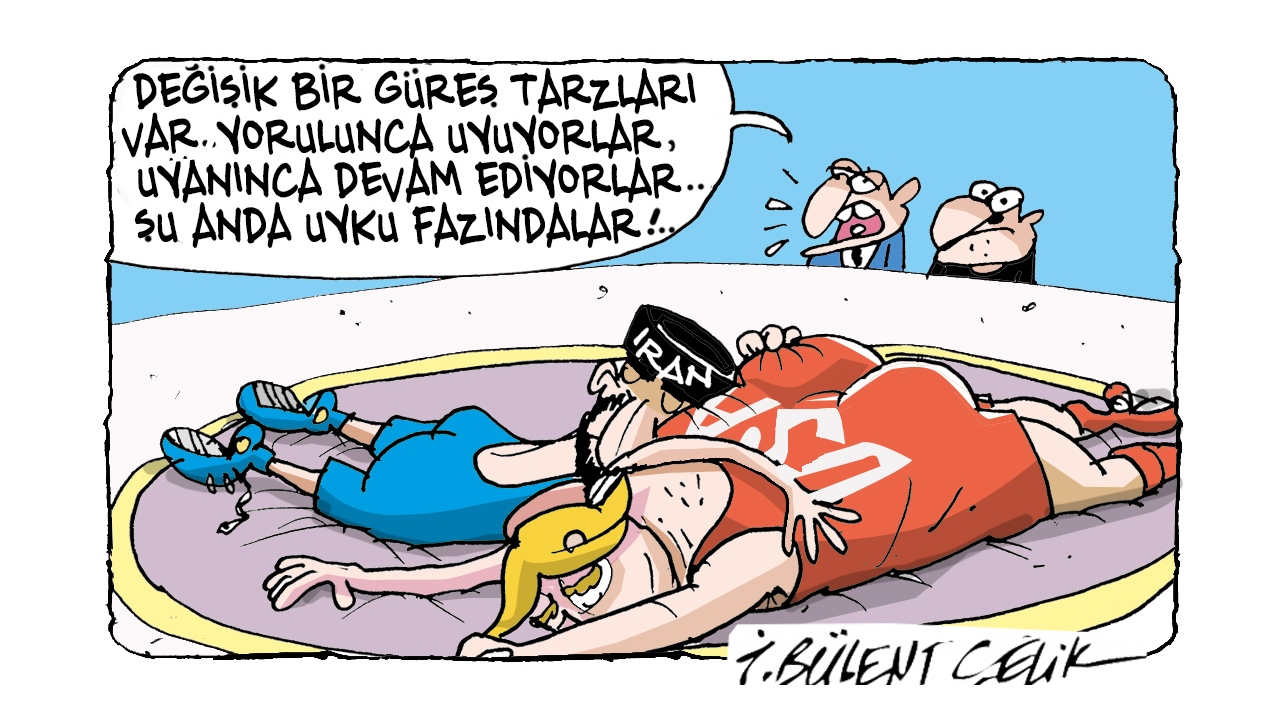 İ. Bülent Çelik'in 24 Nisan 2026 tarihli karikatürü