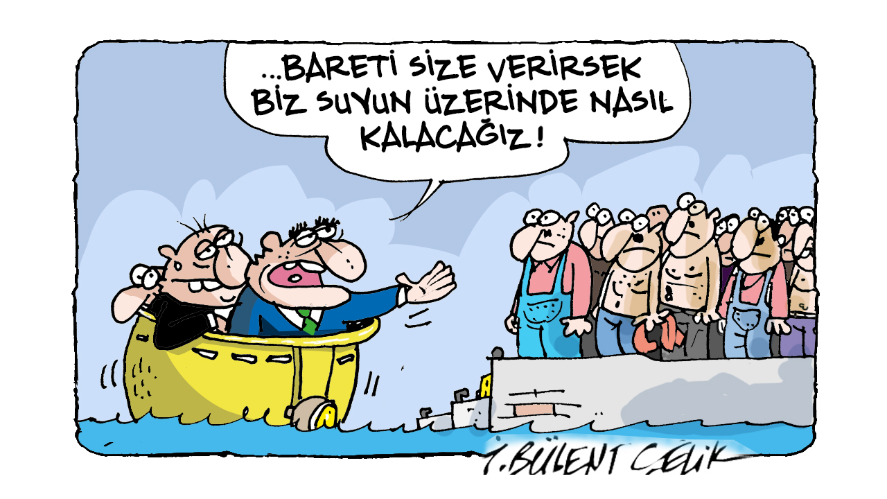 İ. Bülent Çelik'in 25 Nisan 2026 tarihli karikatürü
