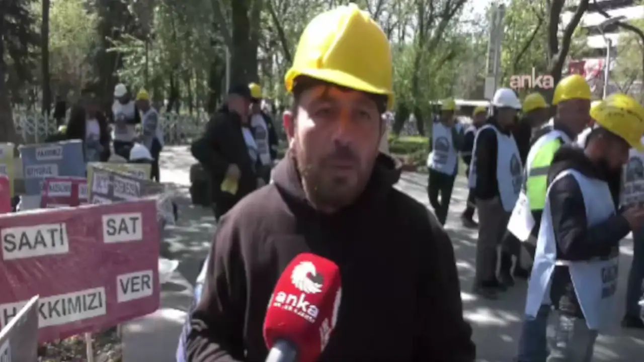 Eylemdeki madenci yaşadıklarını anlattı