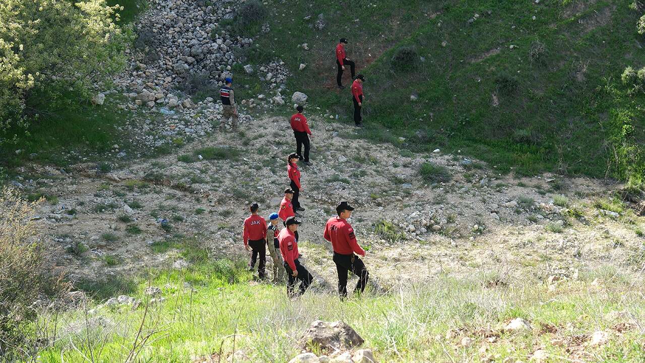Gülistan Doku'yu arama çalışmalarından yeni görüntüler