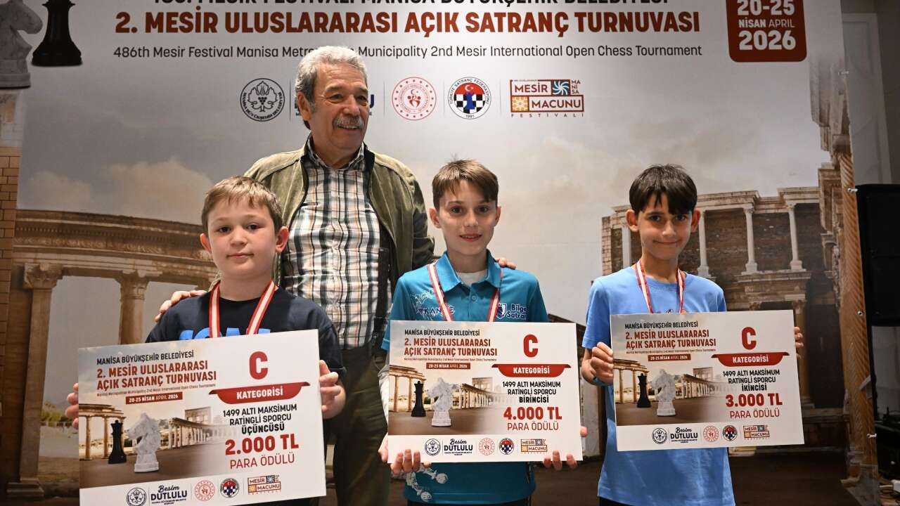Manisa’da satranç maratonu sona erdi: Şampiyon belli oldu
