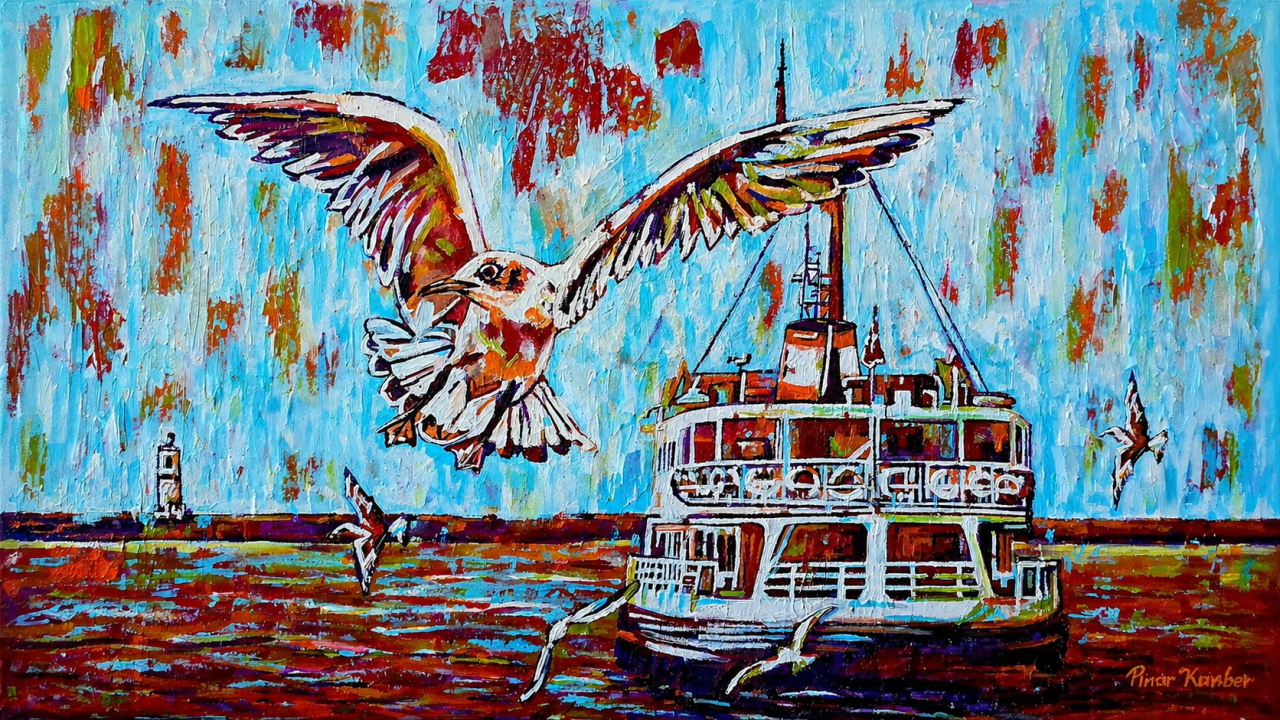 Martıların izinde İstanbul’un hafızası galeride