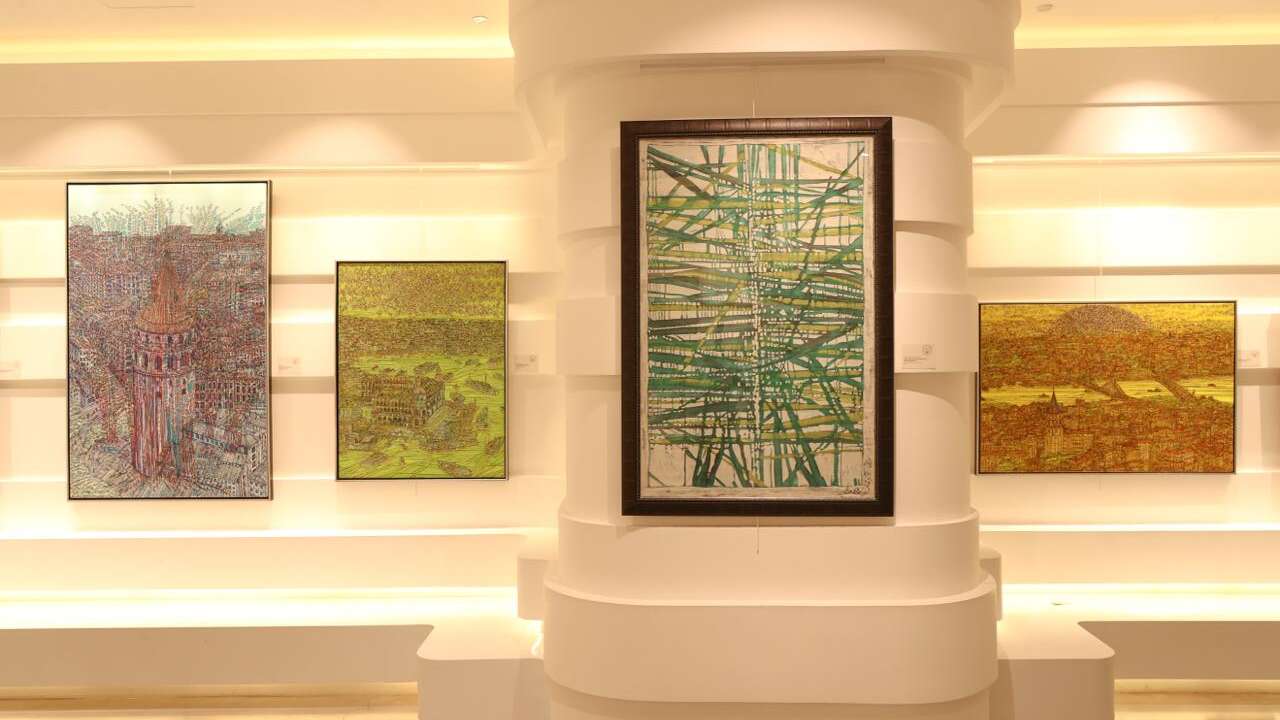 Devrim Erbil ve Akın Ekici’nin sergisi Galeri Deniz’de açıldı